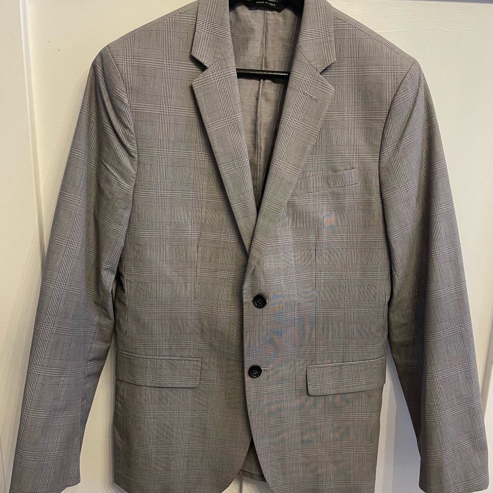 Banana Republic Men’s Slim Fit Gray Blazer Size 38R